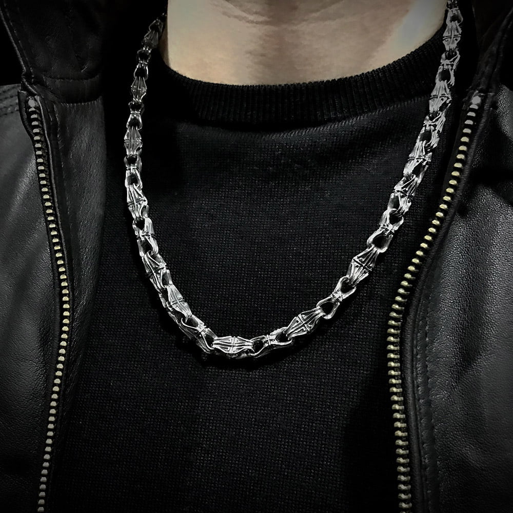 Мужская толстая цепь Regular Chain 2 из серебра