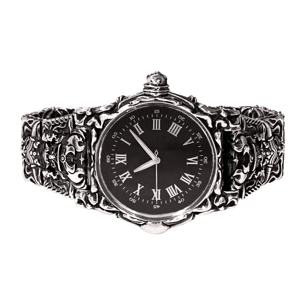 Мужские серебряные часы купить в Москве