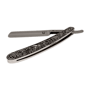 Опасная бритва DOVO Solingen с ручкой Royal из серебра